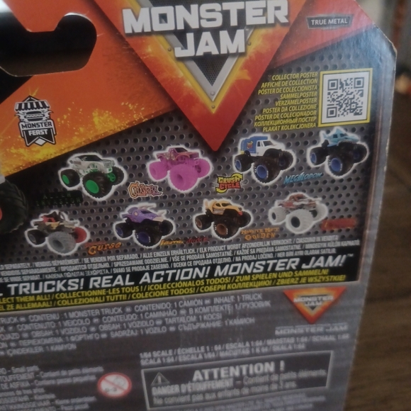 Monster Jam Wasabi Warrior Scale 1:64 Series 31 By Spin Master True Metal - Picture 7 of 10